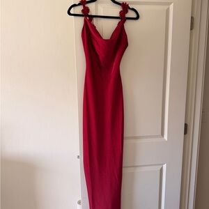 Altar’d State Scarlett Satin Maxi Dress